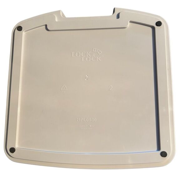 Lock & Lock Lazy Susan Container Holder With Drawer-No Canisters - Picture 6 of 7